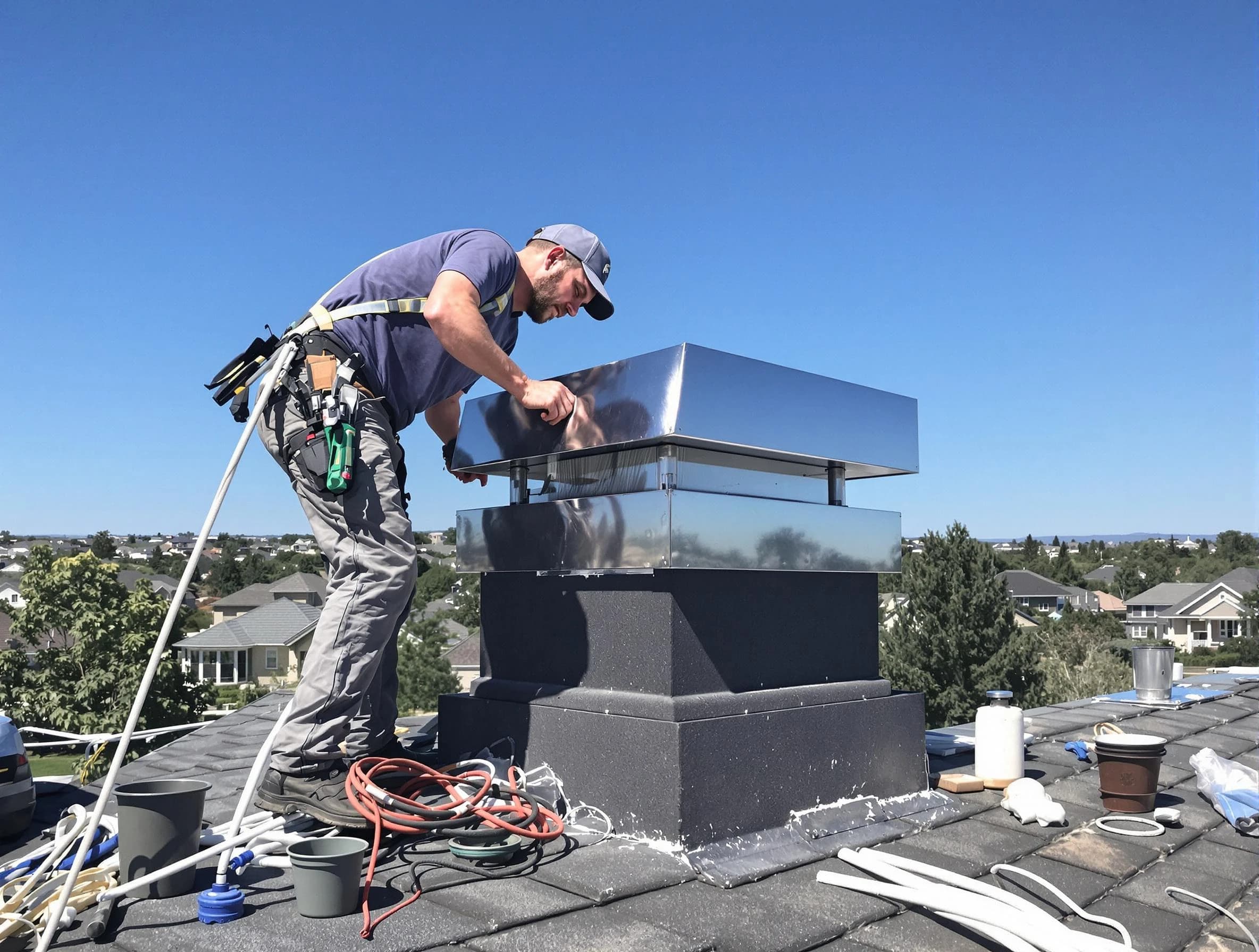 Chimney Cap Services service in Vineyard, UT